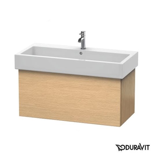 Тумба підвісна 95х44, 5 Duravit Delos, дуб брашований (DL622701212) Duravit Тумби