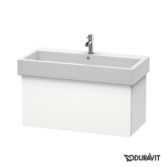 Тумба подвесная 95х44,5 Duravit Delos, белый матовый (DL622701818) Duravit Тумбы