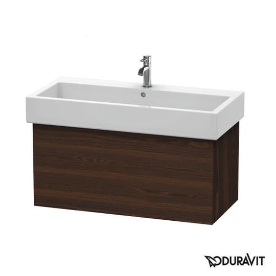 Тумба підвісна 95х44, 5 Duravit Delos, горіх брашований (DL622706969) Duravit Тумби
