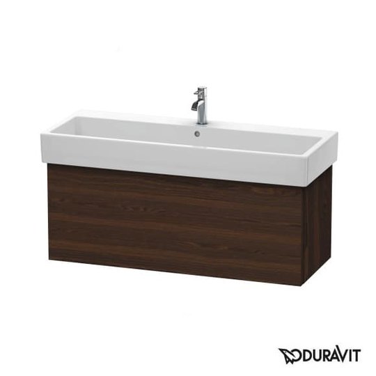 Тумба підвісна 115х44, 5 Duravit Delos, горіх брашований (DL622806969) Duravit Тумби