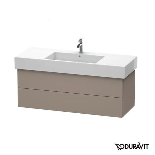 Тумба підвісна 120х47 Duravit Delos, базальт матовий (DL632204343) Duravit Тумби