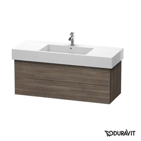 Тумба подвесная 120х47 Duravit Delos, сосна коричневая (DL632205151) Duravit Тумбы