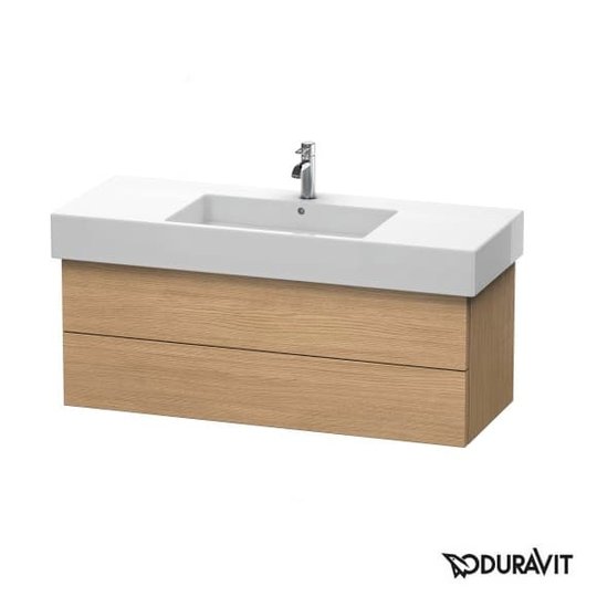 Тумба подвесная 120х47 Duravit Delos, дуб европейский (DL632205252) Duravit Тумбы