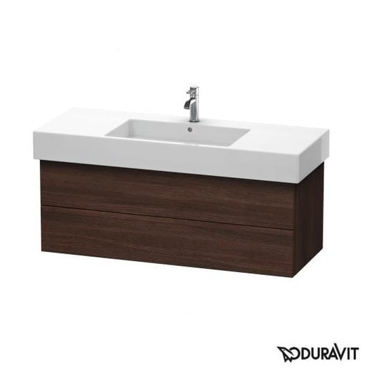 Тумба подвесная 120х47 Duravit Delos, каштан темный (DL632205353) Duravit Тумбы
