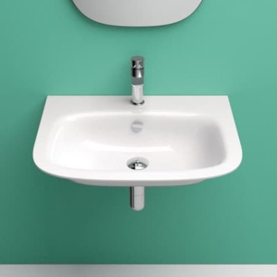 Керамическая раковина 55 см Catalano Green One (155GRON00) Подвесные Прямоугольные