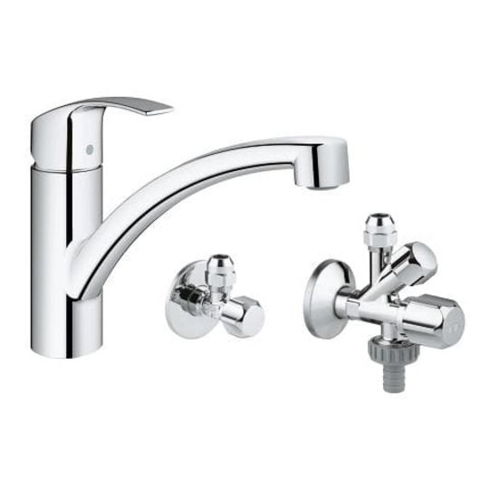Смеситель для кухни Grohe Eurosmart (31478000) Для кухни Хром