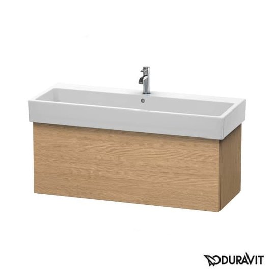 Тумба подвесная 115х44,5 Duravit Delos, дуб европейский (DL622805252) Duravit Тумбы