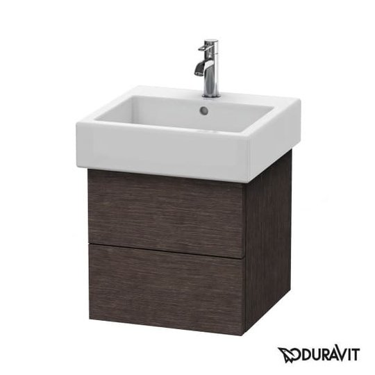 Тумба подвесная 45х44,5 Duravit Delos, дуб темный брашированный (DL632307272) Duravit Тумбы