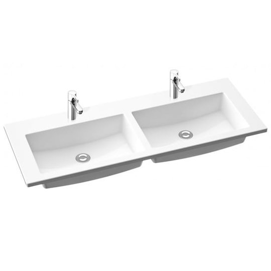 Кам'яна раковина 120 см Marmorin Hubert 1200 D (P_U_547_05_1200) Вбудовувані зверху 