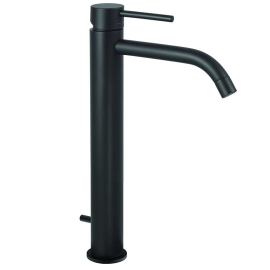 Змішувач для раковини Paffoni Light (LIG085NO) Для раковини Чорний