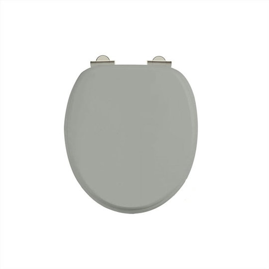 Крышка для унитаза SoftClose Burlington, темно-оливковый (S44) 