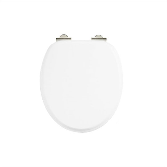 Крышка для унитаза SoftClose Burlington, белый матовый (S45) 