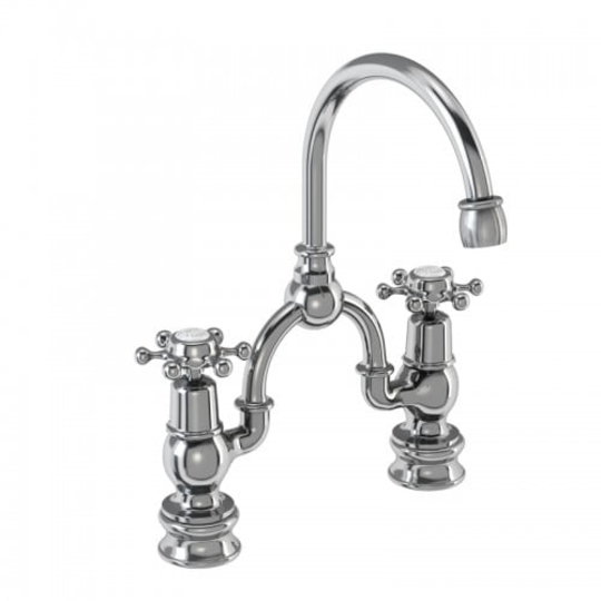 Смеситель для раковины Burlington Regent (BIR27+W1) Для раковины Хром