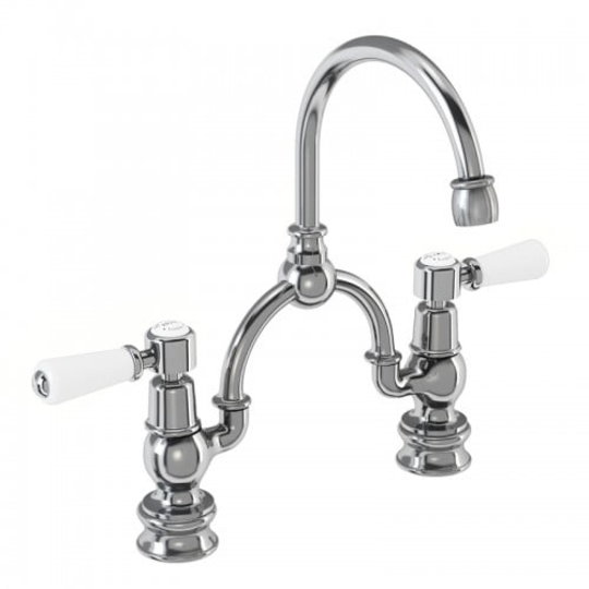Смеситель для раковины Burlington Regent (KER28+W9) Для раковины Хром