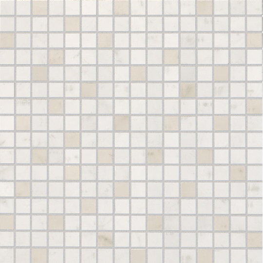 Мозаика Fap Roma Diamond Carrara Mosaico 30,5*30,5 (fNH1) FAP Ceramiche Для кухни, Для общественных помещений, Для жилых помещений, Для ванной
