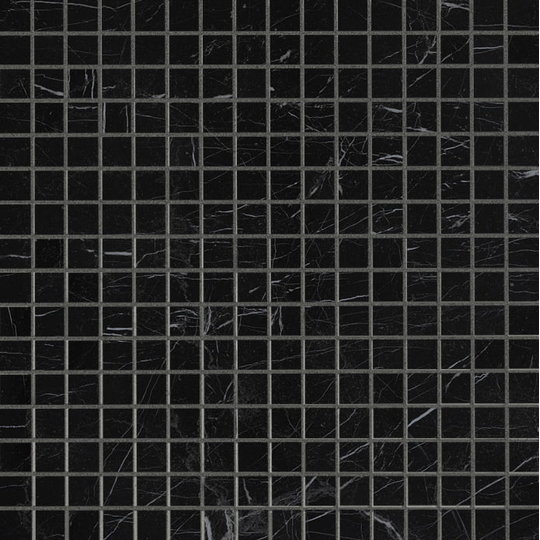 Мозаика Fap Roma Diamond Nero Reale Mosaico 30,5*30,5 (fNI0) FAP Ceramiche Для кухни, Для общественных помещений, Для жилых помещений, Для ванной