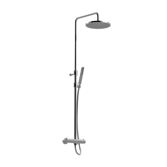 Термостатична Душова система Giulini Surf (8210WC-S-CR) Душові стійки Хром