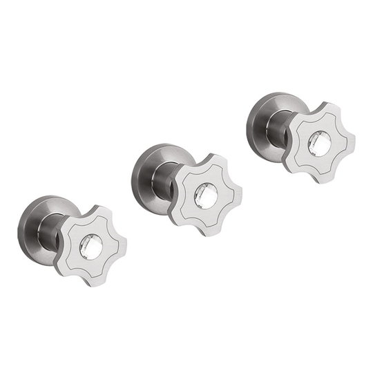 Запорный вентиль Giulini Giò Crystal - Giò (3615W2/S-CR) Giulini Коллекция Gio Crystal-Gio 