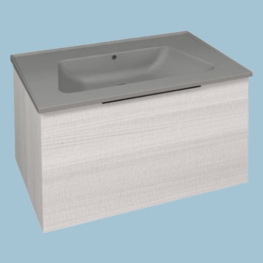 Тумба підвісна 85 см Flaminia Box, OJ Grigio (BBX811) Flaminia Тумби