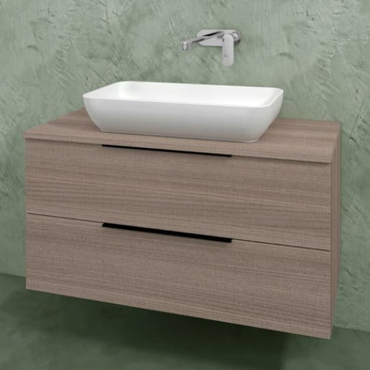 Тумба підвісна 95 см Flaminia Box, OJ Grigio (BX826) Flaminia Тумби
