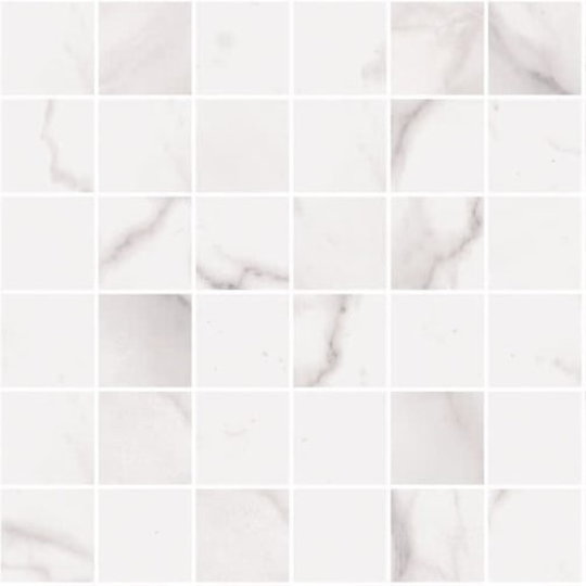 Мозаика Flaviker Supreme Royal Statuario Mosaico Anticato Ret 30*30 (SPMP101) Flaviker Для кухни, Для общественных помещений, Для жилых помещений, Для ванной