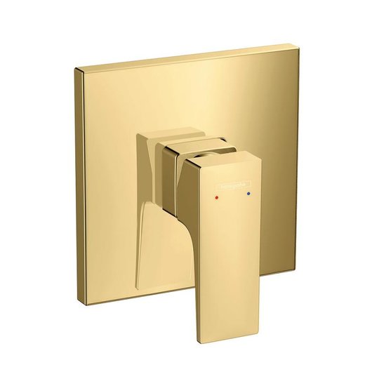 Смеситель скрытого монтажа Hansgrohe Metropol Polished Gold Optic (32565990) Для ванны, Для душа Золото