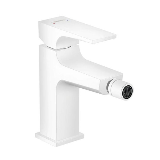Смеситель для биде Hansgrohe Metropol Matt White (32520700) Для биде Белый матовый