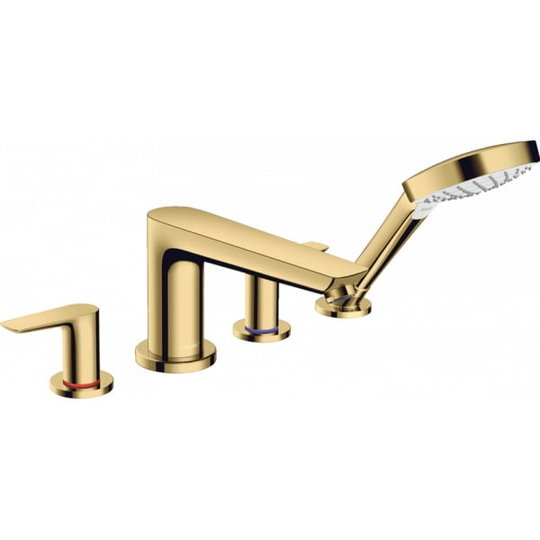 Смеситель для ванны Hansgrohe Talis E Polished Gold Optic (71748990) Для ванны Золото