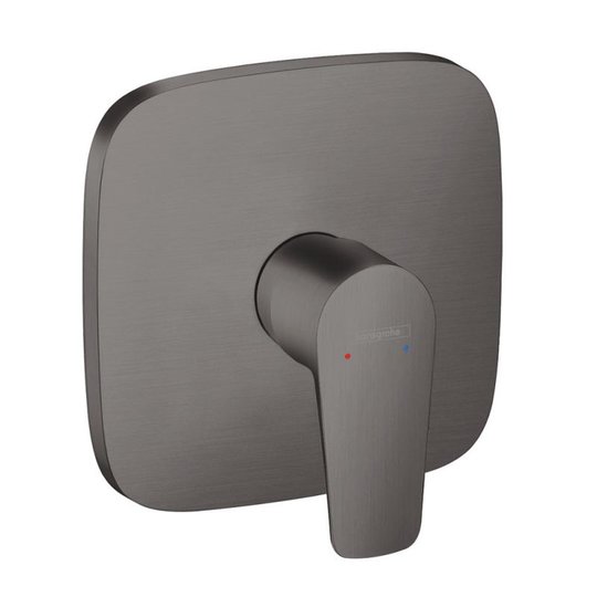 Смеситель скрытого монтажа Hansgrohe Talis E Brushed Black (71765340) Для душа Черный глянцевый 