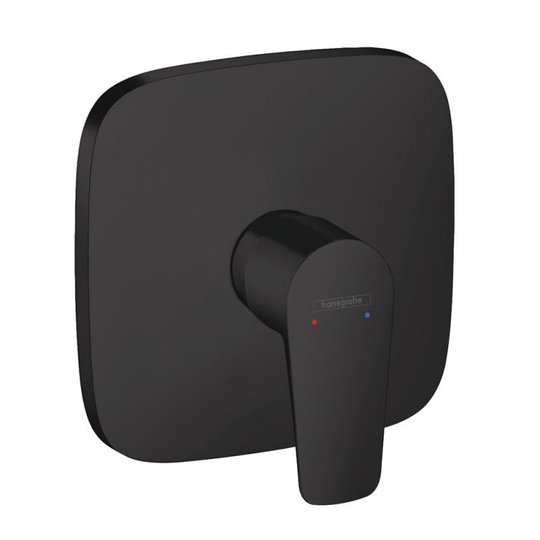 Смеситель скрытого монтажа Hansgrohe Talis E Matt Black (71765670) Для ванны, Для душа Черный матовый
