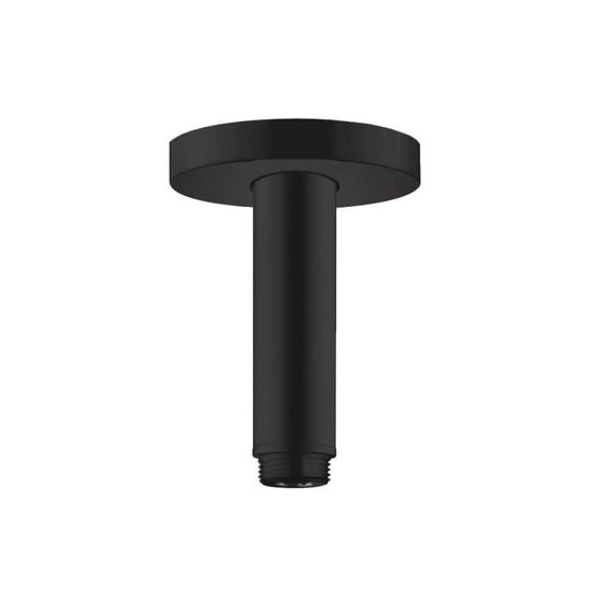 Душевой кронштейн Hansgrohe 10см Matt Black (27393670) Hansgrohe 