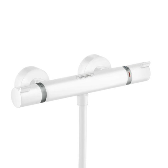 Термостатический смеситель для душа Hansgrohe Ecostat Comfort Matt White (13116700) Для душа Белый матовый