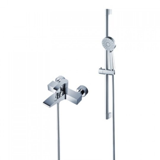 Душовий комплект для ванни зовнішнього монтажу KRAUS ILLUSIO (KEF-14709CH) Для ванни Хром
