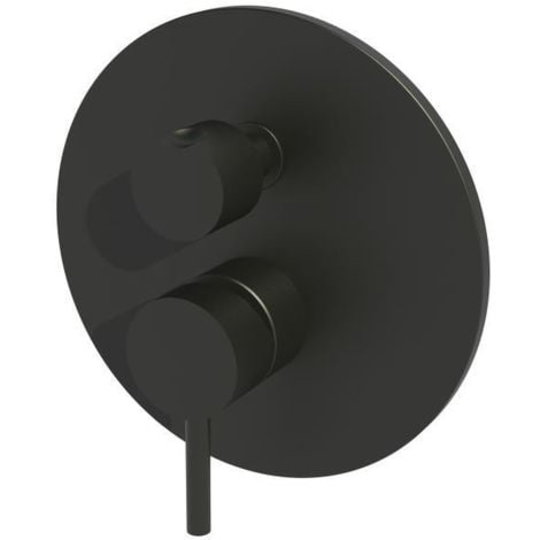Змішувач Paffoni Light, 3 позиції (LIG019NO) Для ванни, Для душа Чорний, Чорний матовий