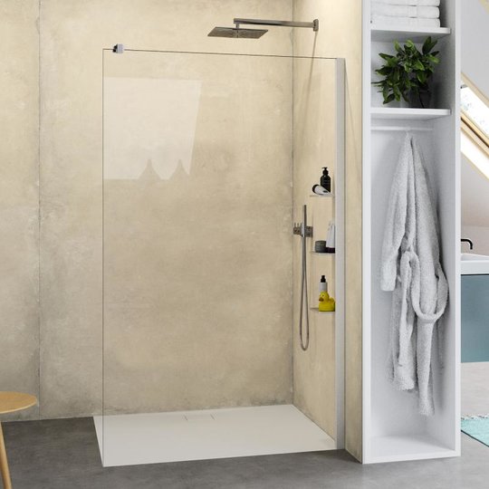 Душевая перегородка HÜPPE Select+ SW 900 (SL0303.087.321) walk-in Прозрачное