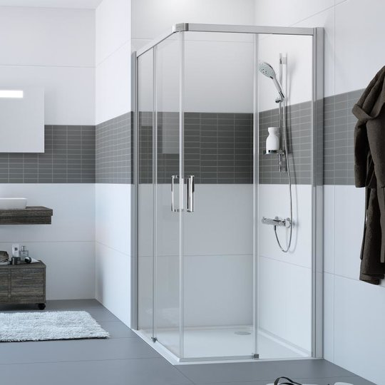 Душевая кабина HÜPPE Classics 2 EasyEntry 80x80 (C25001.087.321) Квадратные Прозрачное