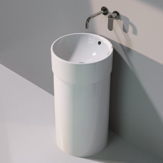 Підлогова керамічна раковина Flaminia Twin Column, white (5050 / COLP + 5050 / 42C) Підлогові 