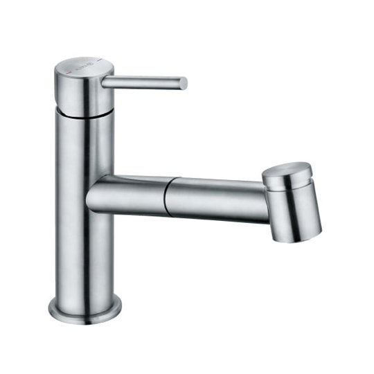 Смеситель для кухни Kludi Steel (44851F860) Для кухни Нерж. сталь