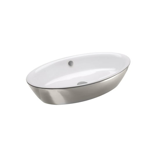 Керамічна раковина 70 см Catalano Gold &amp; Silver, silver / white(170VLNBA) На стільницю, На тумбу 