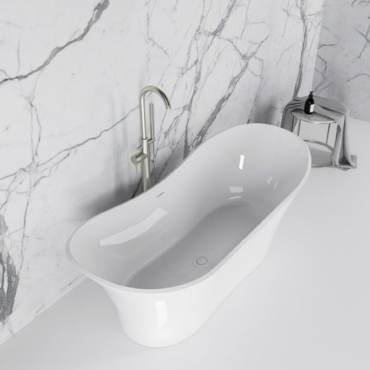 Ванна iStone Willow, Matte White 175x75 (WD6520) iStone Овальні