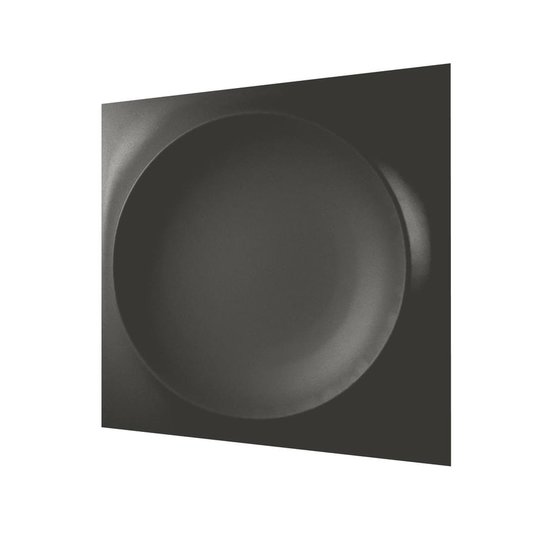 Плитка Wow Wow Collection Moon L Graphite Matt 25*25 (91777) Для кухні, Для громадських приміщень, Для житлових приміщень, Для ванної