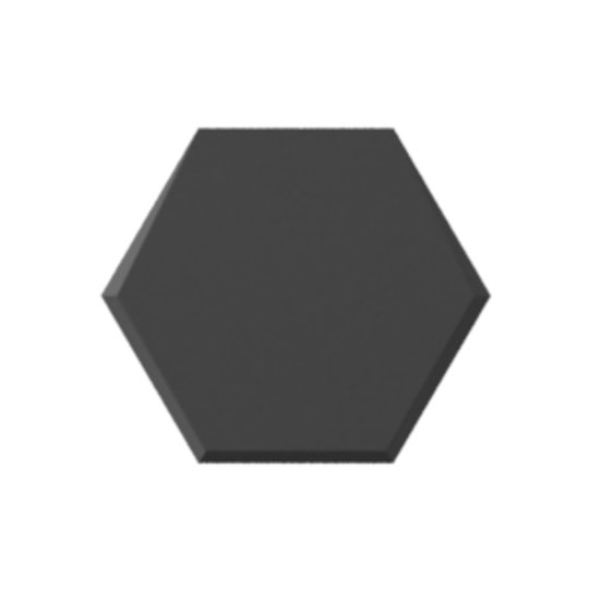 Плитка Wow Wow Collection Mini Hexa Contract Graphite Matt 15*17.3 (108944) Для кухні, Для громадських приміщень, Для житлових приміщень, Для ванної