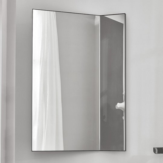 Зеркало с LED подсветкой 74 см Cielo Arcadia Pan, Matt Black (SPPANL-NM) Cielo Зеркала