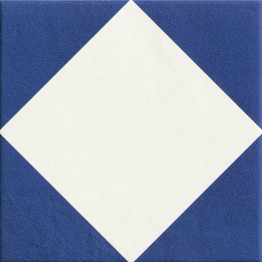 Плитка Mutina Mattonelle Margherita Rhombus White 20,5x20,5 (NDM41) Для кухни, Для общественных помещений, Для жилых помещений, Для ванной