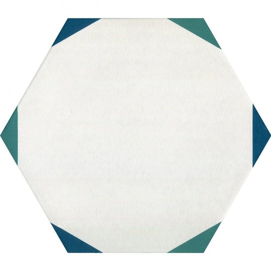 Плитка Ornamenta Medley Sun Green Hexagon D25 (ME25SG) Ornamenta Для кухни, Для общественных помещений, Для жилых помещений, Для ванной