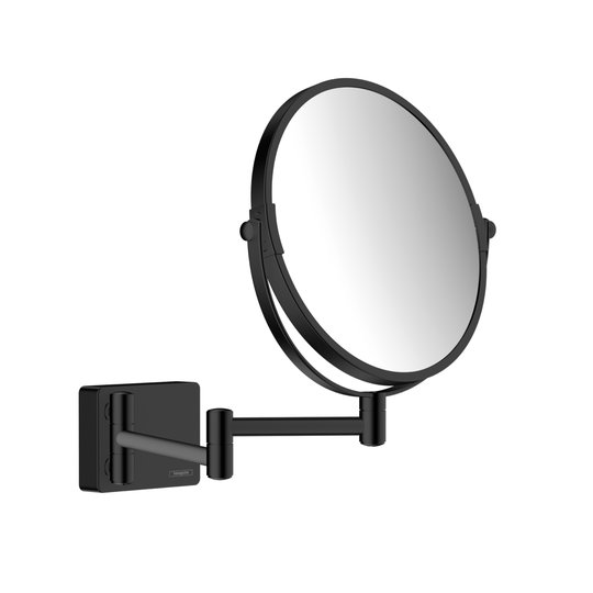 Зеркало для бритья Hansgrohe AddStoris, черный матовый (41791670) Hansgrohe Зеркала