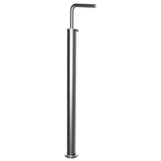 Напольный смеситель для раковины Fantini Aboutwater AF/21, сталь (27 93 A736B+3336A) Для раковины Нерж. сталь