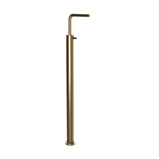 Підлоговий змішувач для раковини Fantini Aboutwater AF / 21, Matt British Gold PVD (27 P6 A736B + 3336A) Для раковини Золото