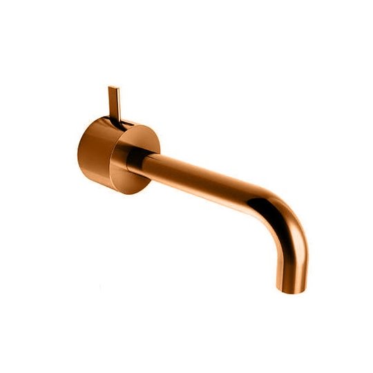 Смеситель для раковины настенный Fantini Aboutwater AF/21, Matt Copper PVD (27 P9 A513B+A513A) Для раковины Медь
