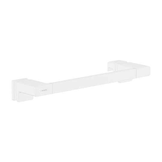 Ручка для стеклянной двери Hansgrohe AddStoris, белый матовый (41759700) Ручки Hansgrohe